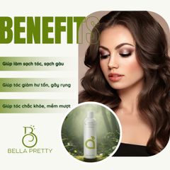 Dầu Gội V-Naturecare Chăm Sóc Tóc - Sạch Gàu, Mượt Tóc, Thành Phần Thiên Nhiên - Giải Pháp Tự Nhiên Cho Tóc Khỏe Mạnh