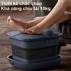 Bồn Ngâm Chân Massage Philips PPM6504 - Thư Giãn Hiện Đại Với Công Nghệ Massage Con Lăn Và Hồng Ngoại UV-C