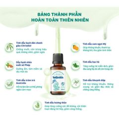 Tinh Dầu Bạch Đàn Chanh Kutieskin Tự Nhiên - Đuổi Muỗi, Làm Dịu Vết Đốt, Giữ Ấm Cơ Thể Cho Bé, An Toàn Cho Trẻ Em