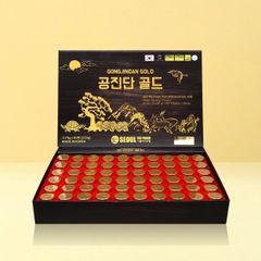Viên Hoàn Trầm Hương Mật Ong Gongjindan Gold Hàn Quốc - Hỗ Trợ Sức Khỏe, Cải Thiện Giấc Ngủ, Cung Cấp Năng Lượng Tự Nhiên - 60 Viên