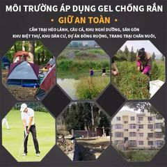 Gel Đuổi Rắn 100g - Chống Rắn Hiệu Quả - An Toàn Cho Gia Đình và Môi Trường Ngoài Trời