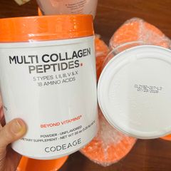 Bột Collagen đẹp da Codeage Multi Collagen Peptides USA 567g