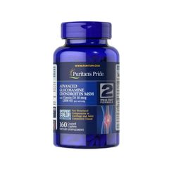 Viên uống bổ khớp Puritan’s Pride Advanced Glucosamine MSM & D3 160 viên hỗ trợ sức khỏe khớp tự nhiên tại Mỹ