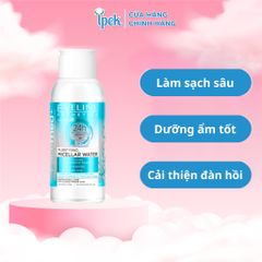 Nước tẩy trang Eveline Facemed+ 3 tác động 100ML - Làm sạch sâu, dưỡng ẩm, không chứa cồn, sản phẩm chính hãng từ Ba Lan