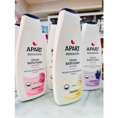 Gel Tắm Tạo Bọt Apart Chiết Xuất Hoa Nhài 750ML - Dưỡng Da Mịn Màng, Hương Thơm Thú Duy nhất, Phù Hợp Mọi Loại Da