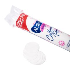 Combo 5 Gói Bông Tẩy Trang Aura Beauty 150 Miếng 100% Cotton Tự Nhiên - Giúp Tẩy Trang và Làm Sạch Da Mặt hiệu quả