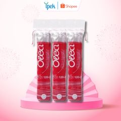 Combo 5 Bông Tẩy Trang 150 Miếng Olea - Làm Sạch Sâu, Mềm Mịn, Thân Thiện Môi Trường, Đối Với Mọi Loại Da