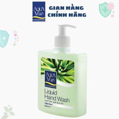 Combo 2 Nước Rửa Tay Diệt Khuẩn AquaVera 500ml - Hương Lô Hội Dưỡng Da Dịu Nhẹ, Kháng Khuẩn, An Toàn Sức Khỏe
