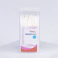 Tăm Nhựa Care4u 160 Chiếc - Tăm Nha Khoa An Toàn Cho Nướu và Lợi, Chất Liệu Nhựa PP, Giúp Làm Sạch Răng Miệng Hiệu Quả