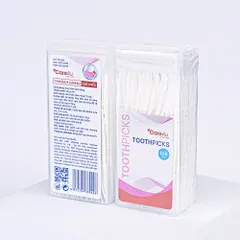 Tăm Nhựa Care4u 160 Chiếc - Tăm Nha Khoa An Toàn Cho Nướu và Lợi, Chất Liệu Nhựa PP, Giúp Làm Sạch Răng Miệng Hiệu Quả