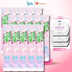 Combo 20 bông tẩy trang Ipek 150 miếng mềm mịn 100% cotton - Tẩy trang hiệu quả cho mọi loại da, xuất xứ Thổ Nhĩ Kỳ