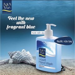 Nước Rửa Tay Kháng Khuẩn 500ml AquaVera - Dưỡng Chất Hương Biển Sâu, Giúp Da Mềm Mại và Sạch Khuẩn, An Toàn Cho Người Sử Dụng