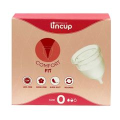 Cốc Nguyệt San Lincup Chính Hãng Mỹ - Mềm Mại, An Toàn, Thiết Kế Đặc Biệt Dành Cho Phụ Nữ Châu Á, Tiết Kiệm Chi Phí, Dễ Sử Dụng