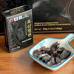 Hắc Sâm Lát Mật Ong BIO APGOLD 100g - Sản Phẩm Hàn Quốc Tăng Cường Sức Khỏe, Hỗ Trợ Sinh Lực và Tuần Hoàn