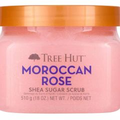 Tẩy Tế Bào Chết Toàn Thân Tree Hut Shea Sugar Scrub 510g - Dưỡng Ẩm Da Mềm Mịn Không Chất Hóa Học, Giải Pháp Làm Sạch Da Tự Nhiên