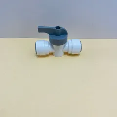 Van Khoá Nước Dùng Cho Dây 10mm & 6mm - Đầu Nối Nhanh Tiện Lợi Cho Hệ Thống Lọc Nước, Phun Sương, Hồ Thủy Sinh