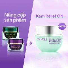 Kem Dưỡng Ẩm Lro'Cre ReliefON 30g - Phục Hồi, Làm Dịu Da Nhạy Cảm, Cấp Ẩm Sâu, Chống Lão Hóa Tự Nhiên Thích Hợp Cho Mọi Loại Da
