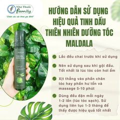 Tinh Dầu Dưỡng Tóc Maldala Xịt Chiết Xuất Bưởi - Nuôi Dưỡng, Kích Thích Mọc Tóc, Giảm Gãy Rụng, Dưỡng Tóc Suôn Mượt