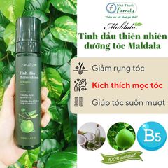 Tinh Dầu Dưỡng Tóc Maldala Xịt Chiết Xuất Bưởi - Nuôi Dưỡng, Kích Thích Mọc Tóc, Giảm Gãy Rụng, Dưỡng Tóc Suôn Mượt
