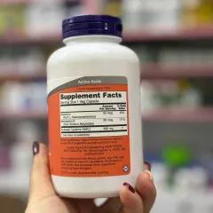NOW NAC 600mg 250 Viên - Giải Độc Gan, Tăng Cường Miễn Dịch và Chống Oxy Hóa Hiệu Quả - Hàng Mỹ Chính Hãng