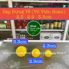 Hộp Đựng Sáp Nhựa 1kg - Nhiều Kích Cỡ (2.3 - 2.9 - 3.3cm) Màu Đỏ - Xanh - Vàng - Trắng, Lý Tưởng Đựng Thăm Sổ Xố