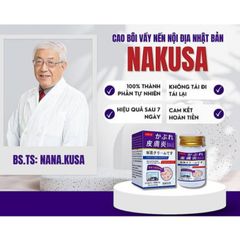 Kem Bôi Da Liễu Nakusa Nhật Bản 55G - Giảm Ngứa, Chống Viêm Da, Hắc Lào, Vẩy Nến, Dành Cho Da Nhạy Cảm