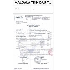 Tinh Dầu Thiên Nhiên Chống Muỗi Maldala 100ml - Khử Mùi, Thanh Lọc Không Khí, Bảo Vệ Sức Khỏe Gia Đình