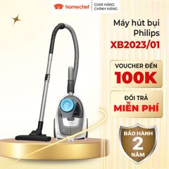 Máy Hút Bụi Philips XB2023 1800W - Đầu Hút Đa Năng, Thiết Kế Nhỏ Gọn, Bảo Hành 2 Năm, Hút Khỏe và Êm Ái