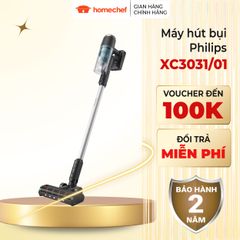 Máy hút bụi không dây dạng cán, máy hút bụi cầm tay Philips XC3031, bảo hành 2 năm | Hàng Chính Hãng