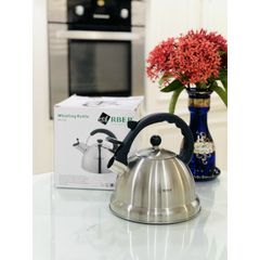 Ấm Đun Nước Arber AB03L 3L Inox Cao Cấp - Thiết Kế Sang Trọng, Tích Hợp Còi Báo Đun Nước Nhanh Trên Mọi Loại Bếp