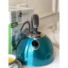 Ấm Đun Nước Arber IN201D 3L - Inox Cao Cấp Chống Nóng, Đun Nhanh Ngon Trên Mọi Loại Bếp, Thiết Kế Sang Trọng, Tiện Lợi