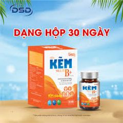 kẽm DSD mẫu mới hộp 30 viên, hỗ trợ sức khỏe (hàng date mới)