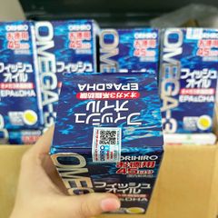 Viên Uống Dầu Cá Omega-3 Orihiro Nhập Khẩu 180 Viên - Tăng Cường Sáng Mắt, Giảm Căng Thẳng, Hỗ Trợ Tim Mạch, Làm Đẹp Da