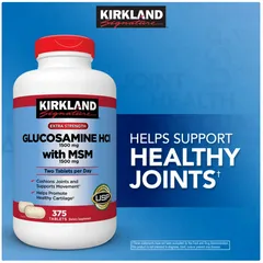 Viên Uống Glucosamine MSM Kirkland Tăng Cường Sức Khoẻ Khớp (Hộp 240 viên) - YoungFit