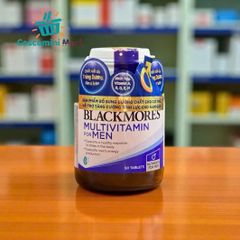 Viên uống vitamin tổng hợp cho nam Blackmores - Hỗ trợ sức khỏe, năng lượng, miễn dịch - Hộp 50 viên của Úc