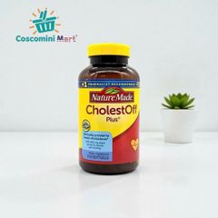 Viên uống giảm cholesterol CholestOff Plus Nature Made 210 viên - Hỗ trợ tim mạch, kiểm soát mỡ trong máu hiệu quả.