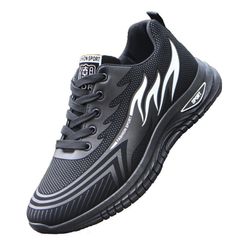 Giày Thể Thao Sneakers Nam A05 Đen Đỏ Thoáng Khí - Chống Trượt, Phong Cách Hottrend, Dùng Đi Chơi, Chạy Bộ, Tập Gym, Học Tập