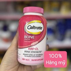 Viên Uống Hỗ Trợ Xương Caltrate Bone Health 600 mg + D3 - Bổ Sung Canxi và Vitamin D, Tăng Cường Sức Khỏe Xương
