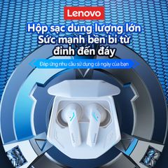 Tai Nghe Bluetooth Không Dây Lenovo GM2 PRO - Chơi Game, Độ Trễ Thấp, Âm Thanh Chất Lượng Cao, Thiết Kế Thoải Mái
