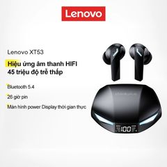 Tai Nghe Bluetooth Lenovo XT53 - Âm Thanh HIFI Khử Tiếng Ồn, Chống Nước, Pin 7 Giờ, Cảm Ứng Thông Minh
