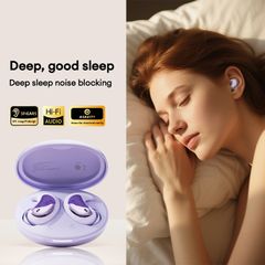 Tai Nghe Không Dây Lenovo LE203 - Bluetooth 6.0 Độ Trễ Thấp, Âm Thanh HIFI, Thiết Kế Đặc Biệt Cho Giấc Ngủ, Pin 28mAh