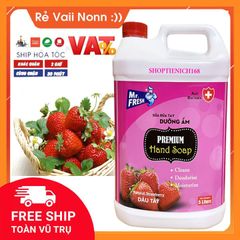 Nước Rửa Tay Khử Mùi Diệt Khuẩn Dưỡng Ẩm Mr Fresh Hàn Quốc 5L - Hương Dâu, Táo, Quế - Làm Sạch & Giữ Ẩm Cho Da Mềm Mại