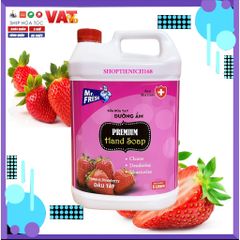 Nước Rửa Tay Khử Mùi Diệt Khuẩn Dưỡng Ẩm Mr Fresh Hàn Quốc 5L - Hương Dâu, Táo, Quế - Làm Sạch & Giữ Ẩm Cho Da Mềm Mại