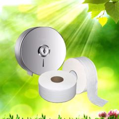 Hộp đựng giấy vệ sinh cuộn lớn inox 304 cao cấp - Thép không gỉ, tiện lợi cho khách sạn, nhà hàng, công trình công cộng