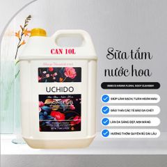 Sữa Tắm UCHIDO Hương Nước Hoa Quyến Rũ - Gel Tắm Hương Thơm Lưu Lại Cả Ngày, Dưỡng Da Mềm Mịn 1000ml Nhật Bản