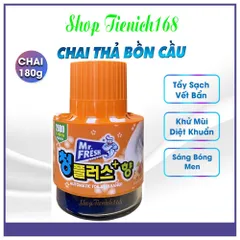 Cốc Tẩy Bồn Cầu Mr.Fresh 180g - Khử Mùi, Diệt Khuẩn Với Nhiều Hương Thơm, Sản Phẩm Hàn Quốc Cho Toilet Luôn Sạch Đẹp