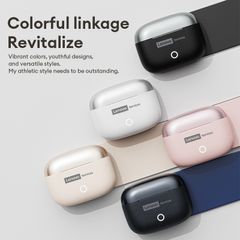 Tai nghe Bluetooth Lenovo LE221 Âm thanh HIFI 6.0 Giảm tiếng ồn, Thiết kế nhỏ gọn, Trò chơi Độ trễ thấp, Chất lượng âm thanh cao cấp