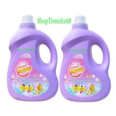Nước Giặt Lưu Hương GOLDENKING 3.2L - Hương Quyến Rũ Nồng Nàn, Sạch Sẽ, Bền Lâu, Công Nghệ Giặt Sinh Học BioClean