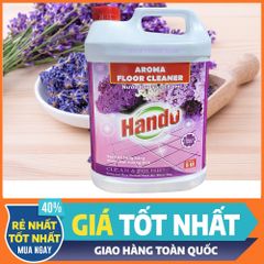 Nước Lau Sàn Diệt Khuẩn HANDO 5L Hương Lavender - Sạch Sẽ, Thoáng Mát, Dễ Dàng Vệ Sinh Nhiều Bề Mặt