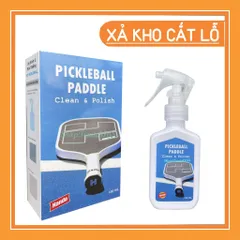Chai Xịt Vệ Sinh Mặt Vợt Pickleball An Toàn - Bao Gồm Khăn Lau, Duy Trì Bóng Đá, Ngăn Ngừa Vi Khuẩn, Dụng Cụ Thể Thao Unisex